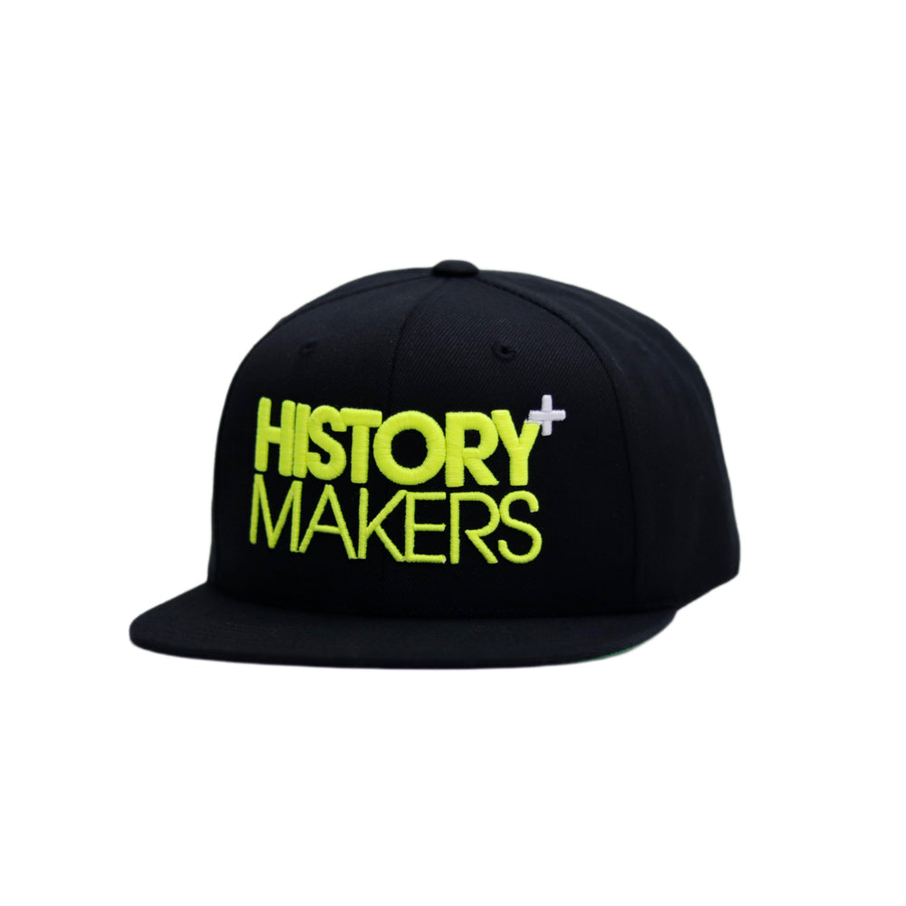 History Makers 02 Collection • Black & Volt Snapback