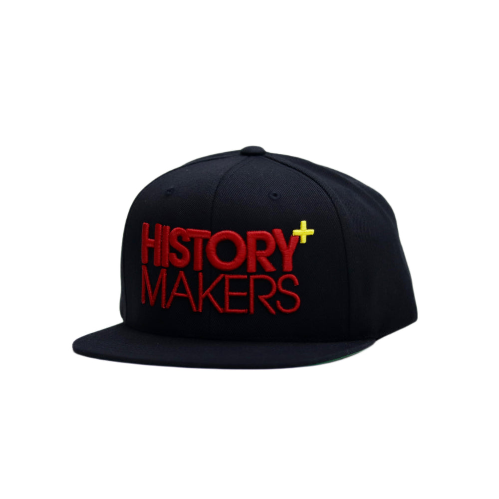History Makers 02 Collection • Black & Red Snapback