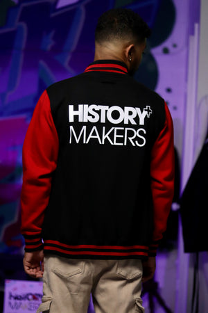 
                  
                    Load image into Gallery viewer, History Makers 02 Collection • Alumni Jacket ( Fire Red )
                  
                